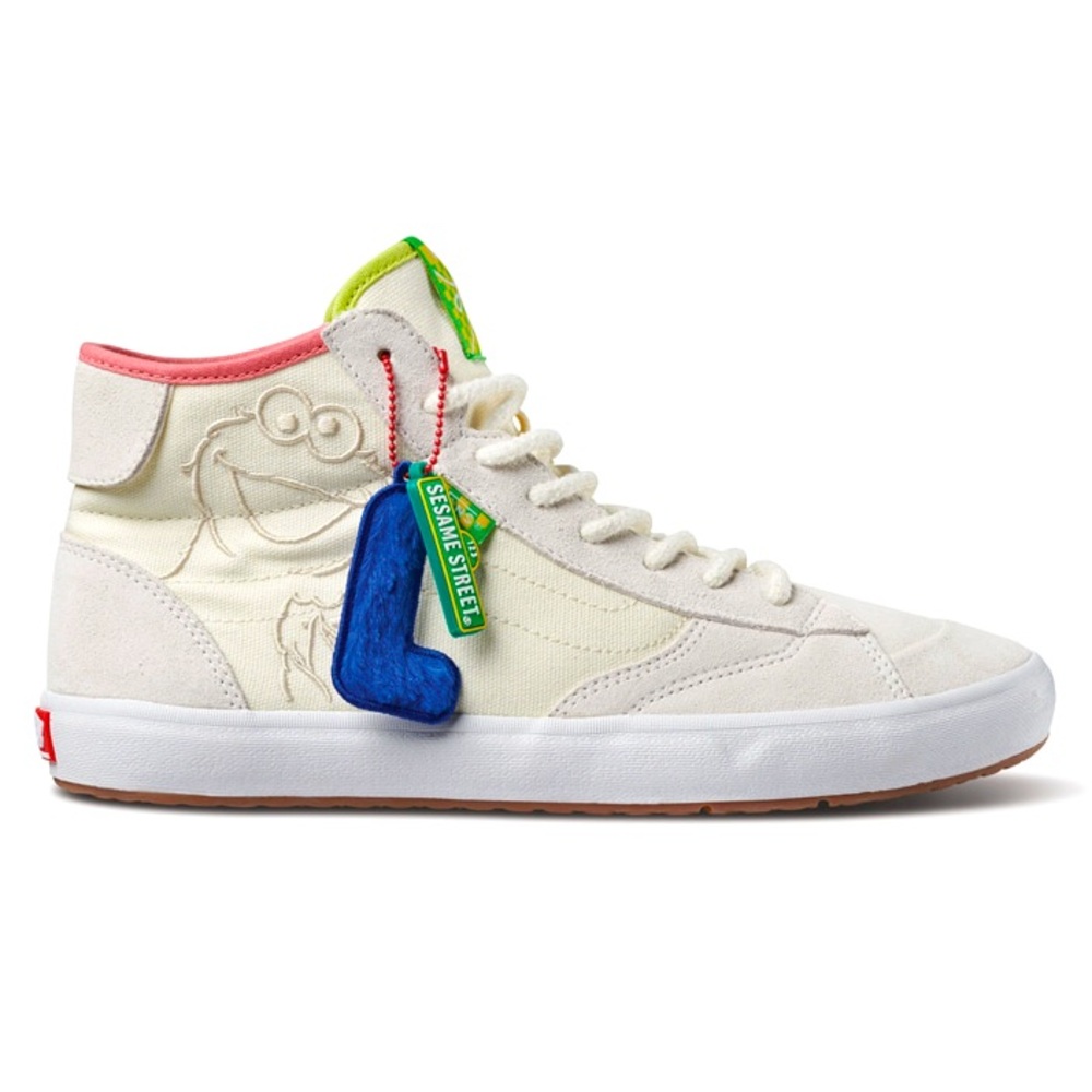 VANS Sesame Street The Lizzie Hi SK8‎ Cush Sneakers